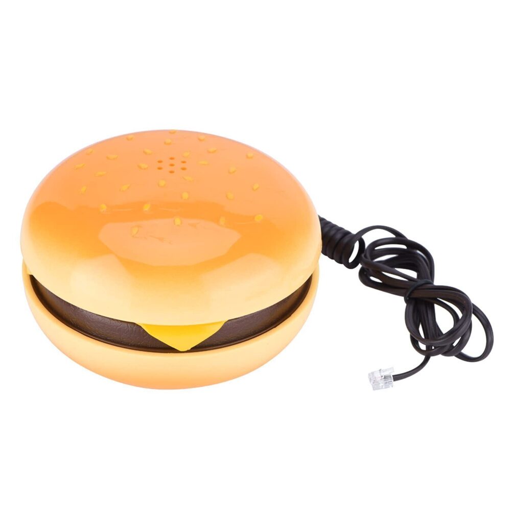 1939 Hamburger Phone, Payphone, Burger Phone, Wired Landline Telephone Cute